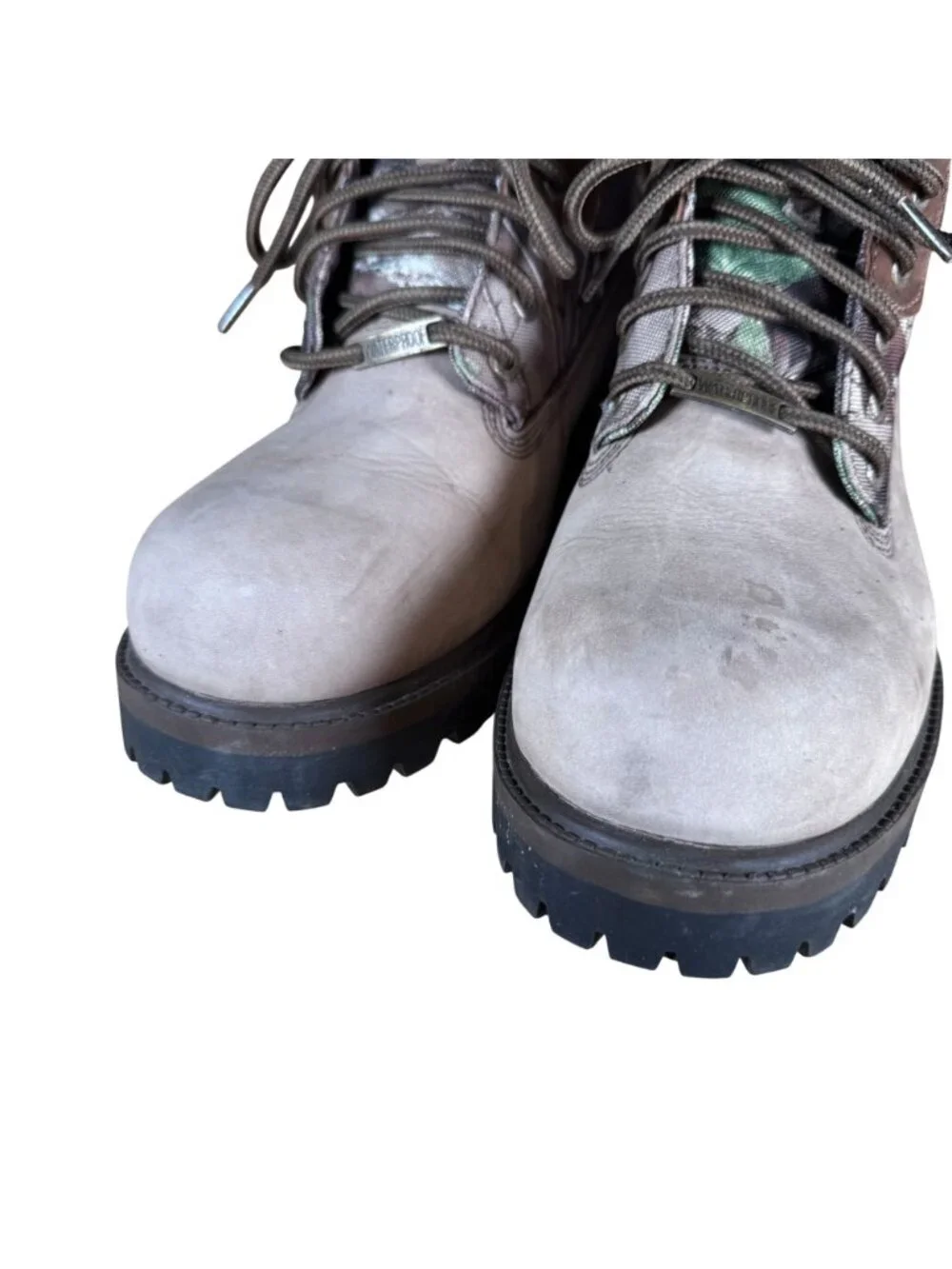 Skechers Tan Sergeants Verdict Camo Waterproof Work Boots Men's Size 13